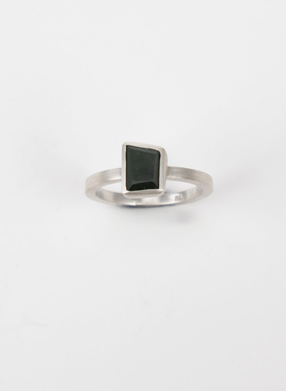Geometric Pounamu Ring