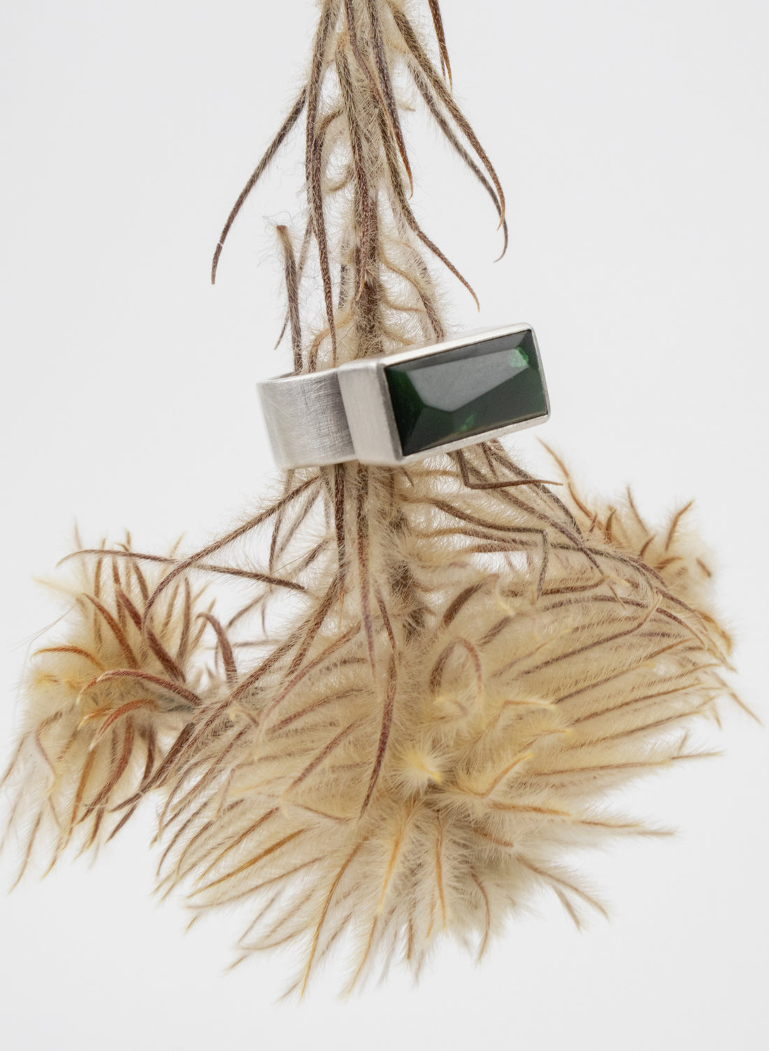 Geometric Pounamu Ring - Large