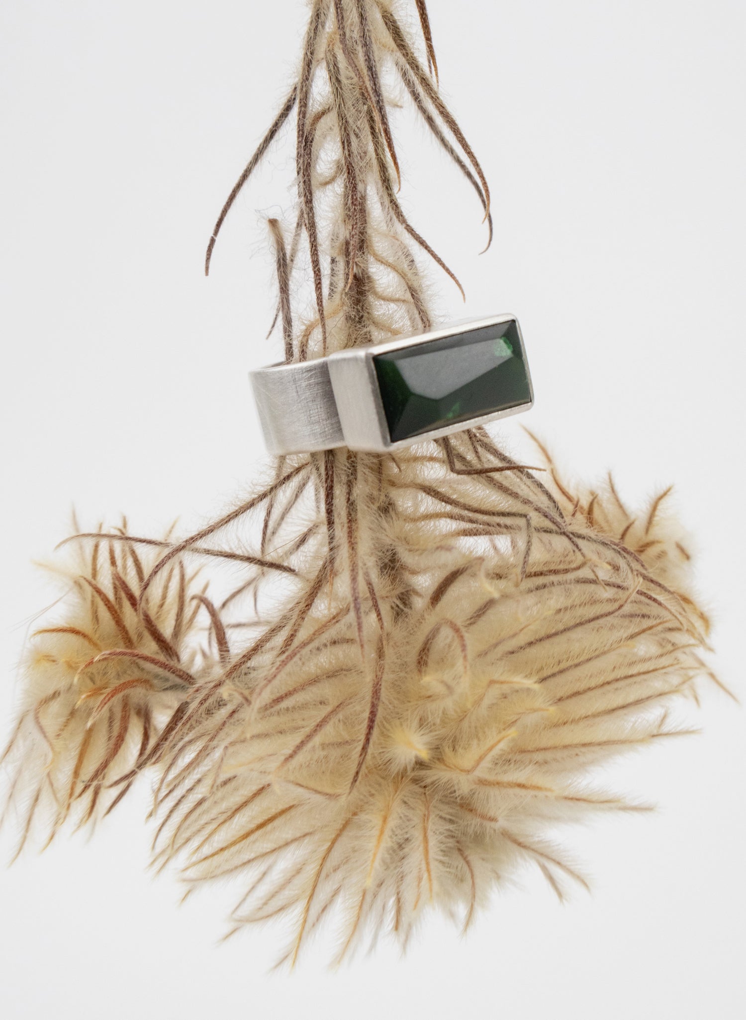 Geometric Pounamu Ring - Large