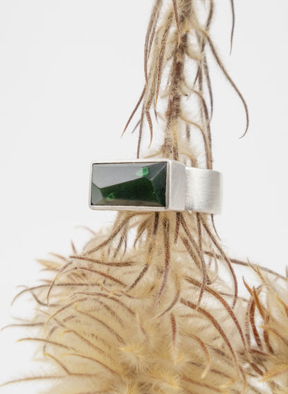 Geometric Pounamu Ring - Large