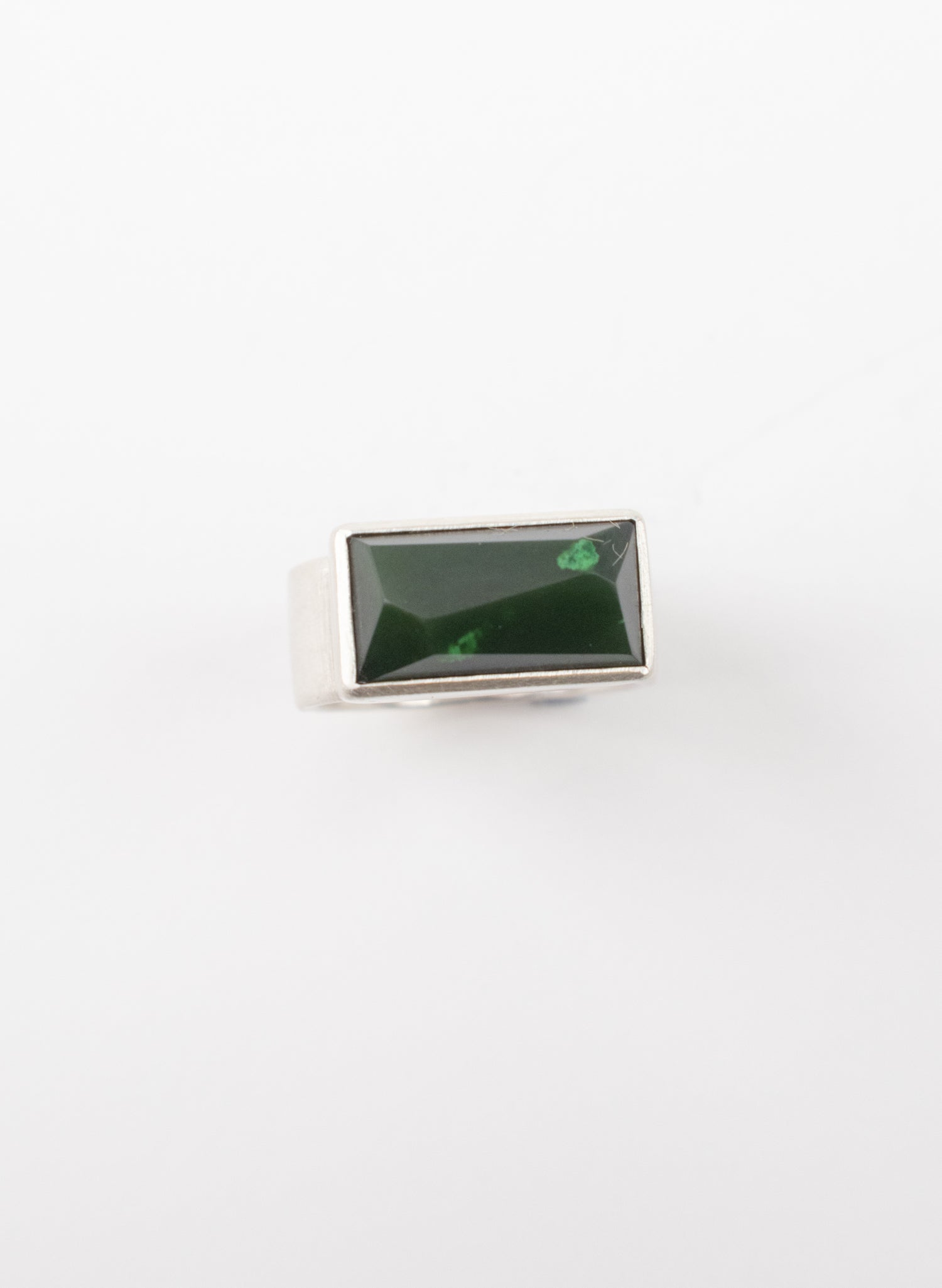 Geometric Pounamu Ring - Large