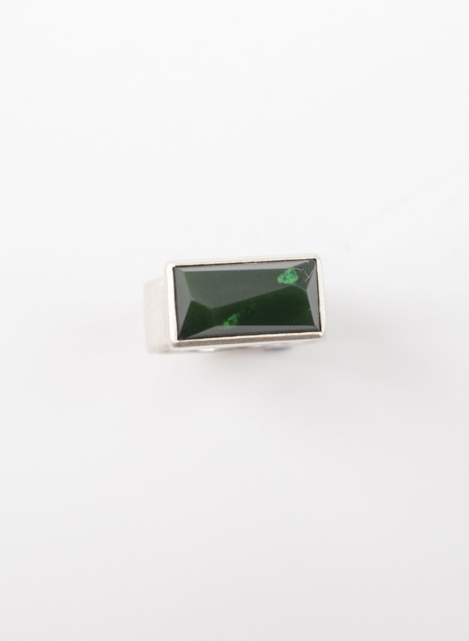 Geometric Pounamu Ring - Large