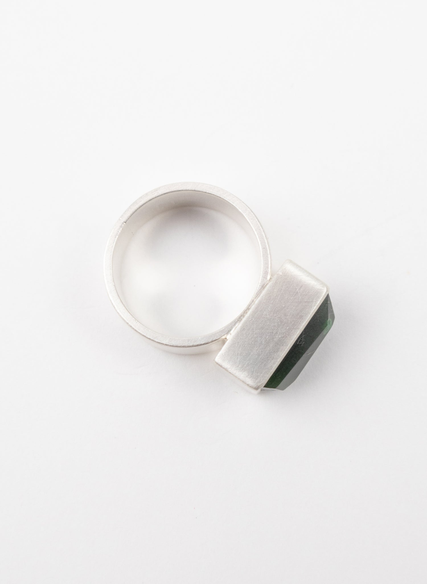 Geometric Pounamu Ring - Large