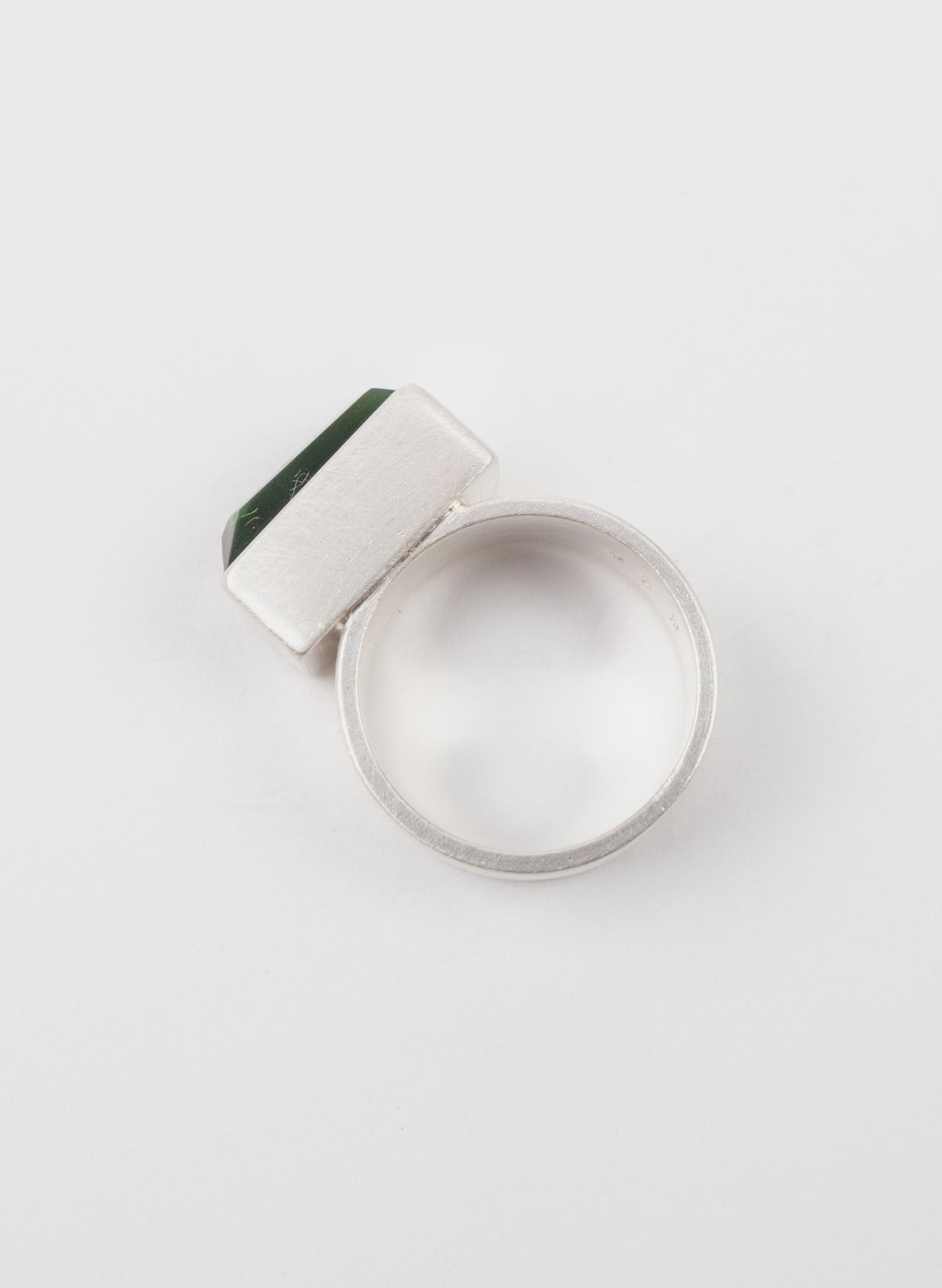 Geometric Pounamu Ring - Large