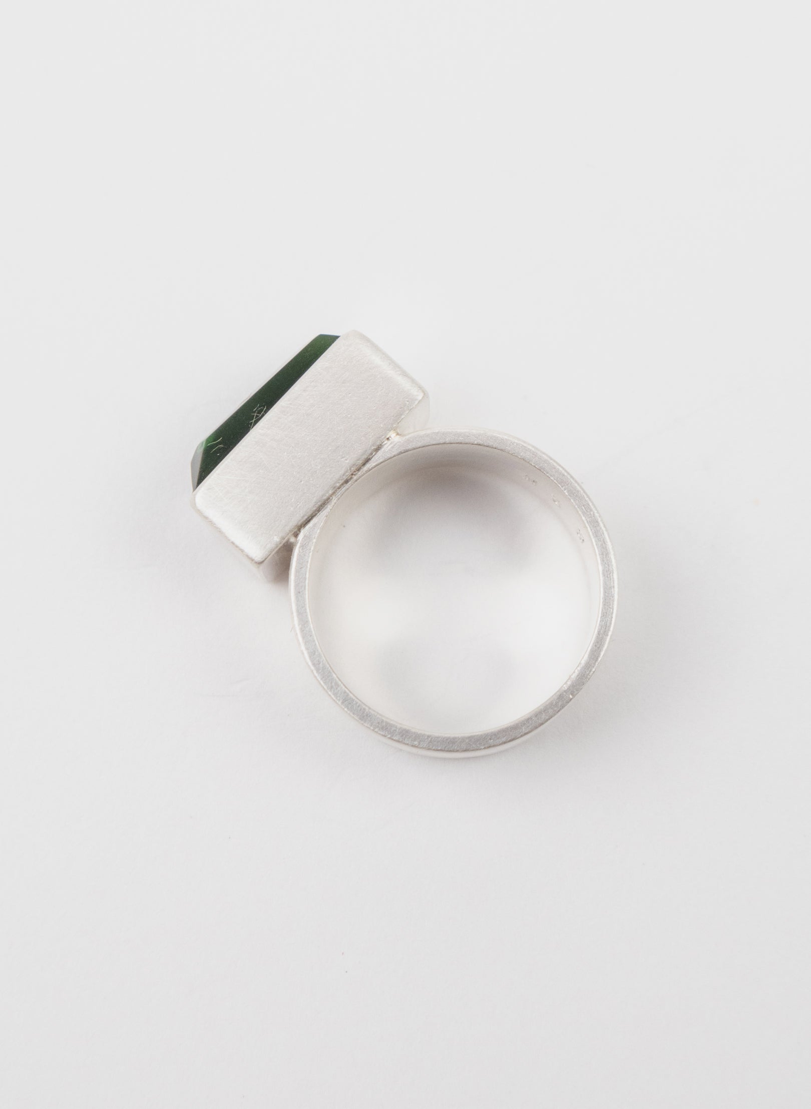 Geometric Pounamu Ring - Large