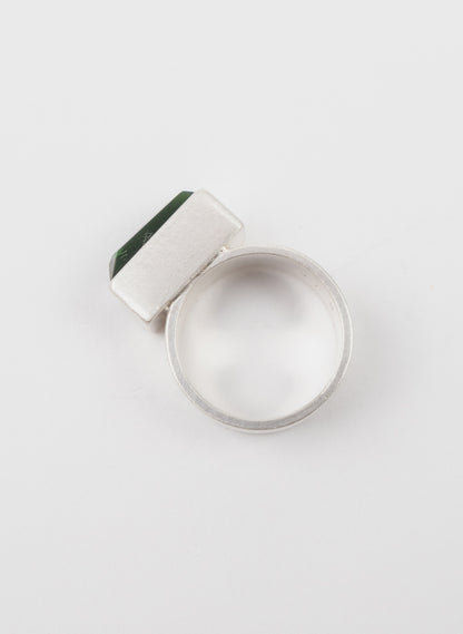 Geometric Pounamu Ring - Large