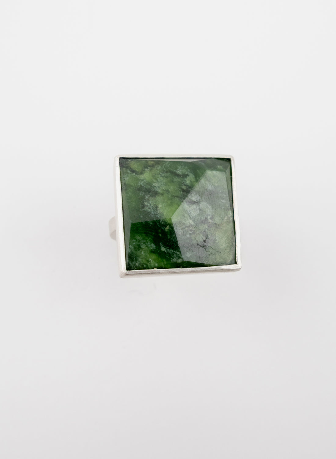 Geometric Pounamu Ring - Large