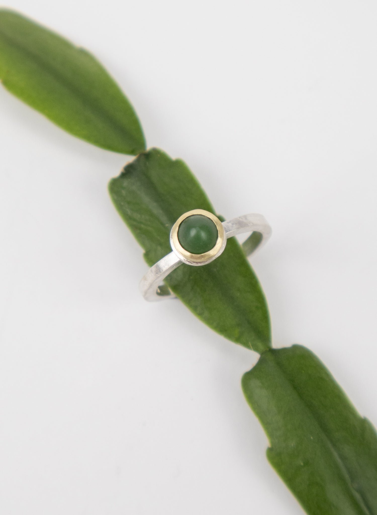 Dual Gold Pounamu Ring