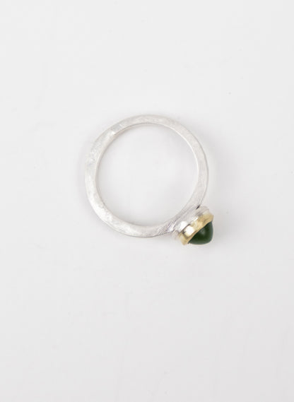 Dual Gold Pounamu Ring