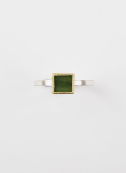 Dual Gold Pounamu Ring