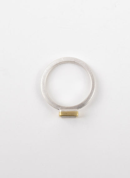 Dual Gold Pounamu Ring