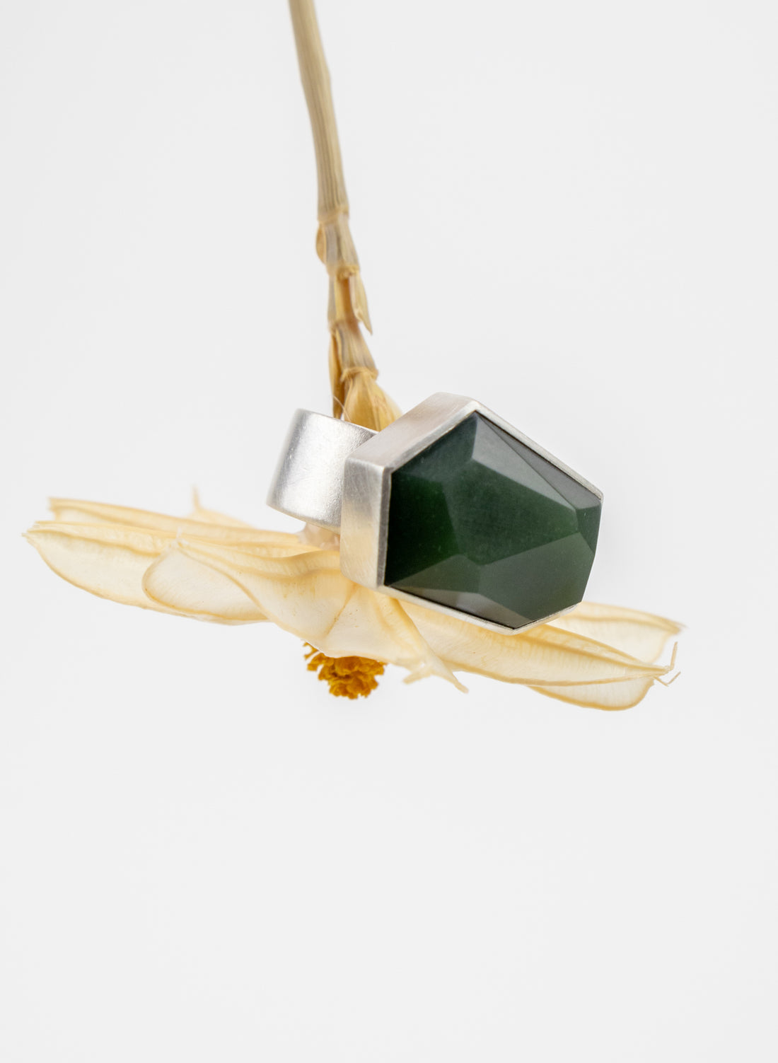 Russian Nephrite Jade Ring