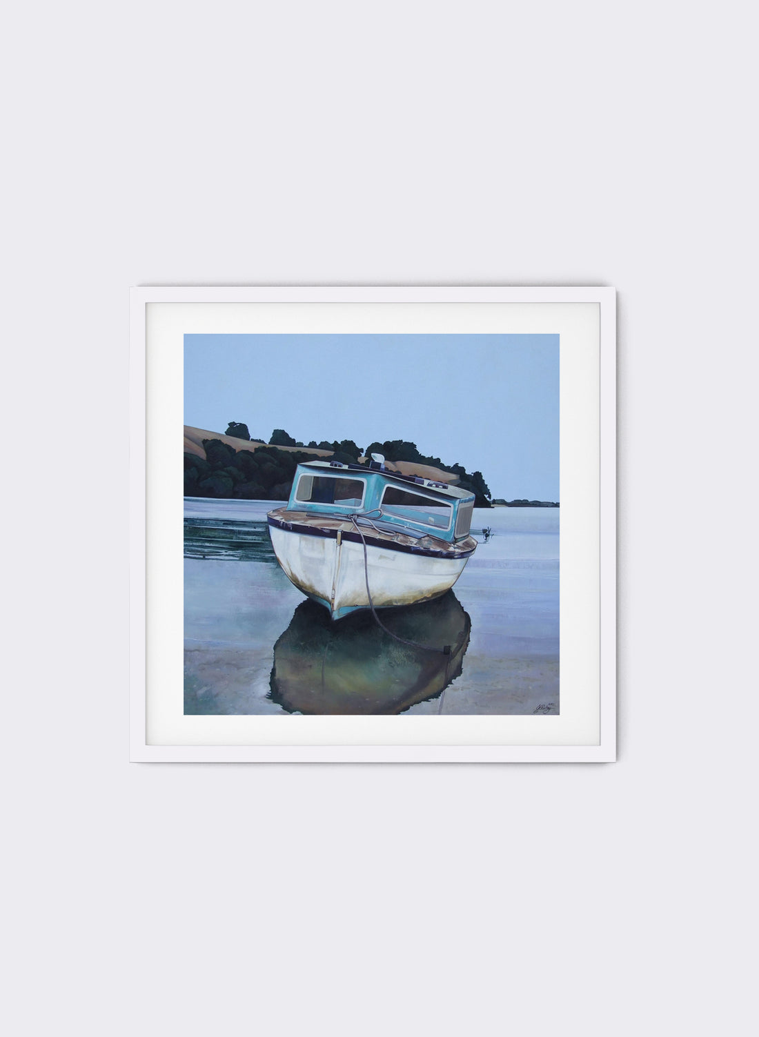 Reflecting At Ti Point - Giclée Print