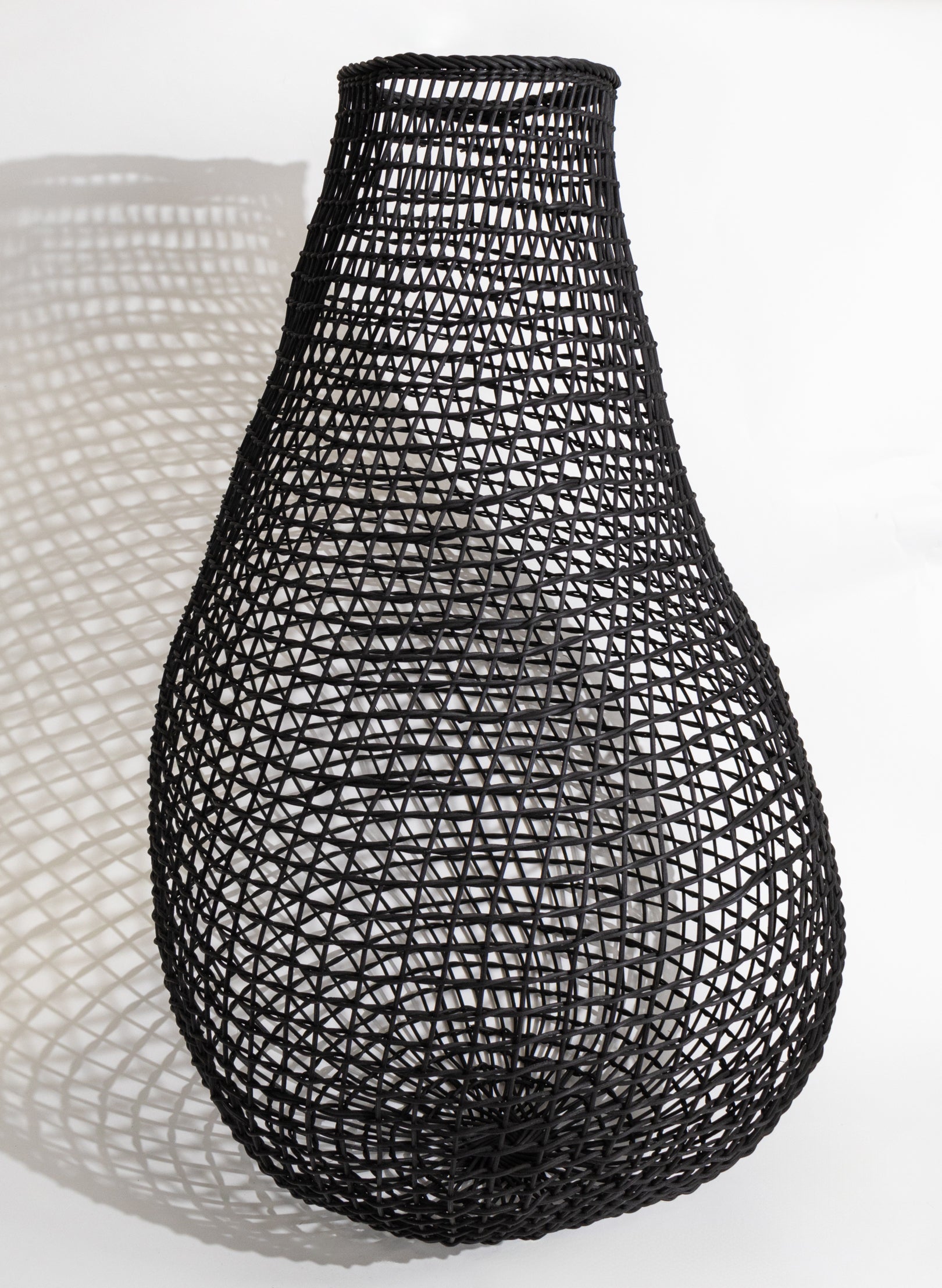 Woven Rattan Reed Harvest Basket