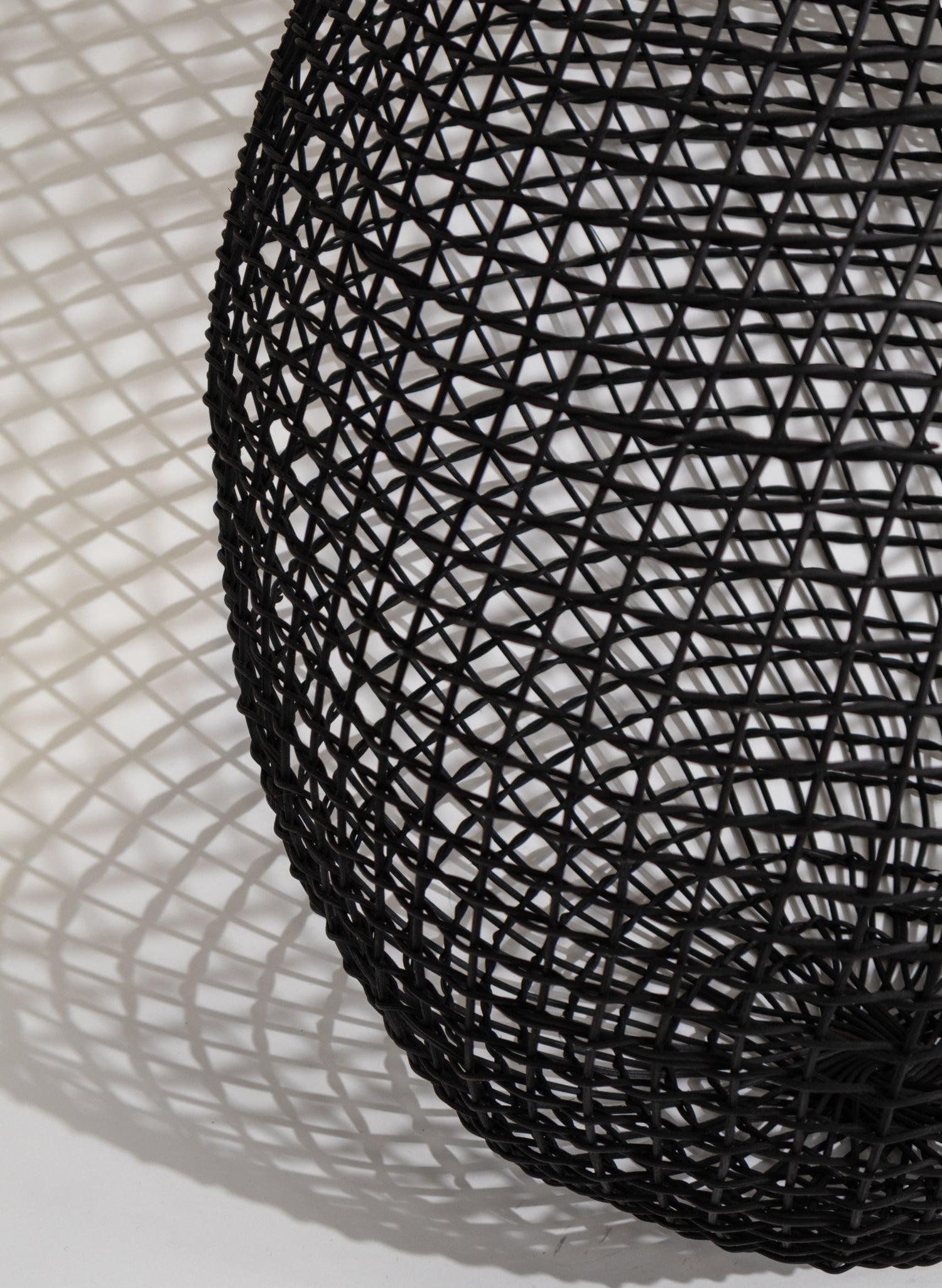 Woven Rattan Reed Harvest Basket