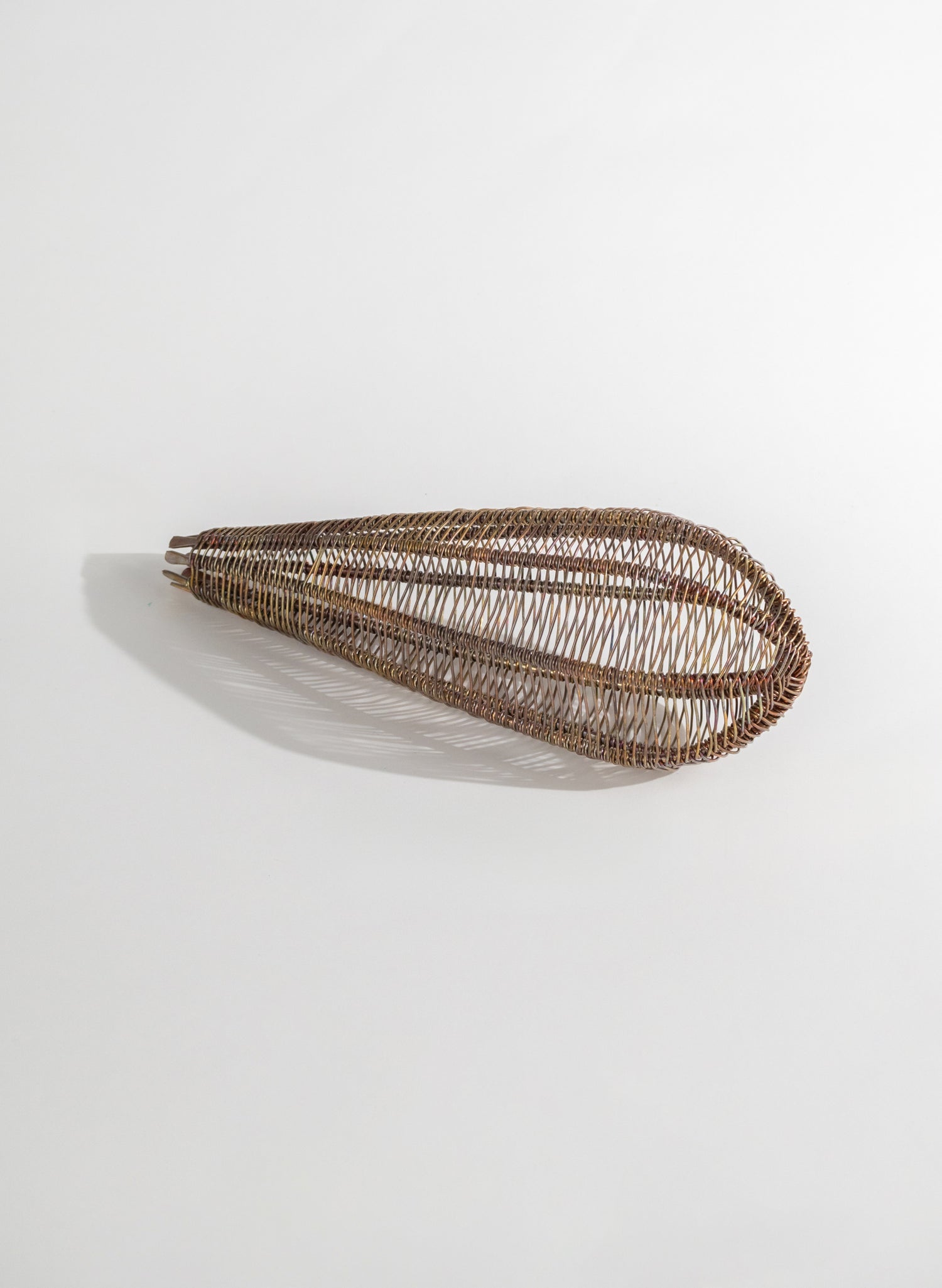 Large Copper Pod Sculpture