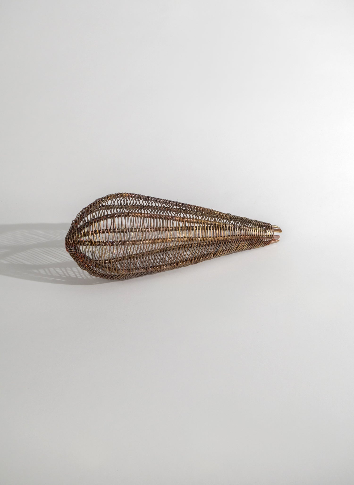 Large Copper Pod Sculpture