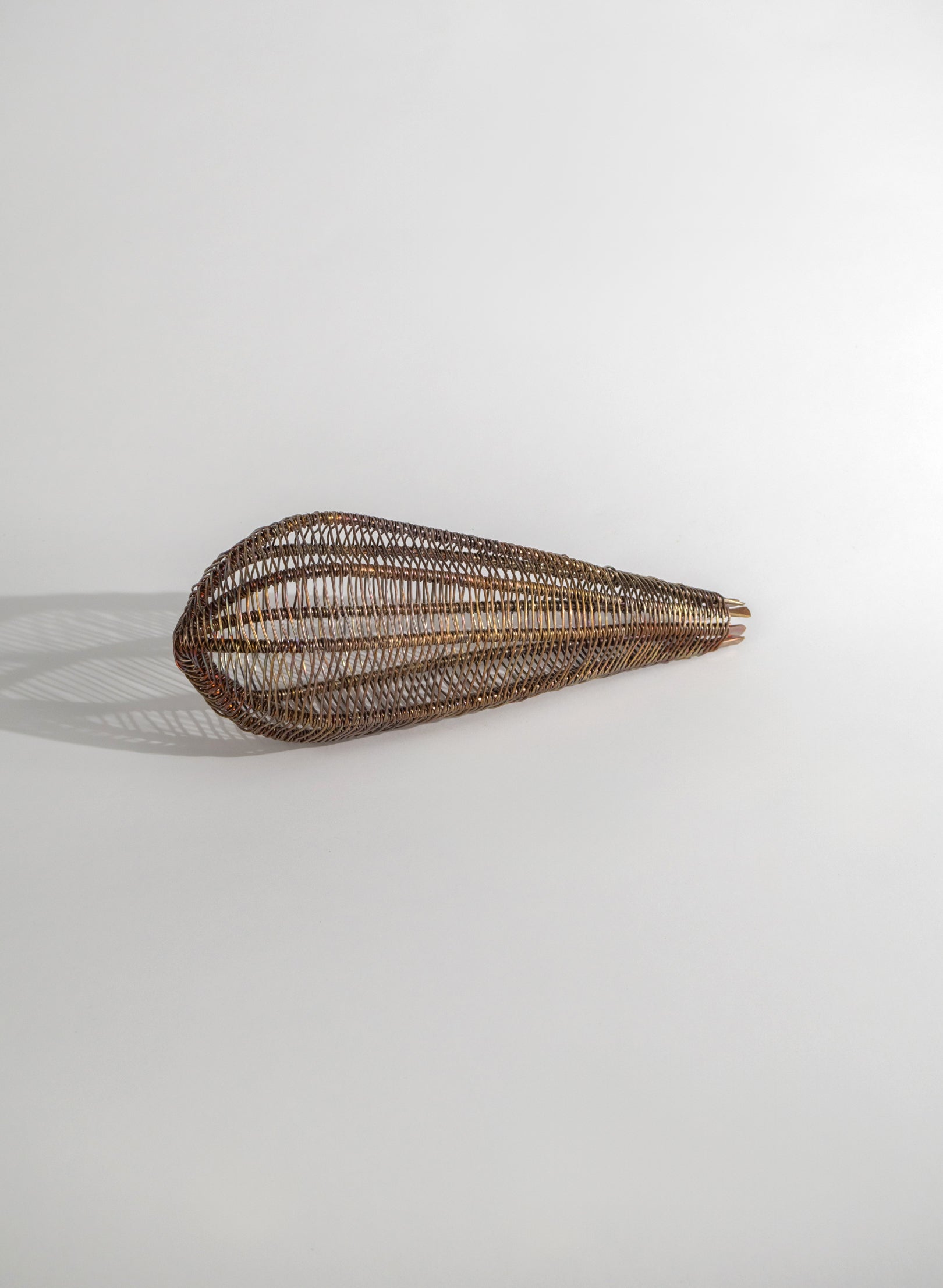 Large Copper Pod Sculpture