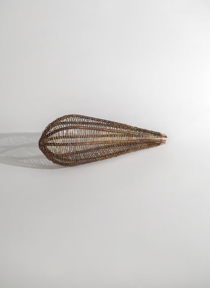 Large Copper Pod Sculpture