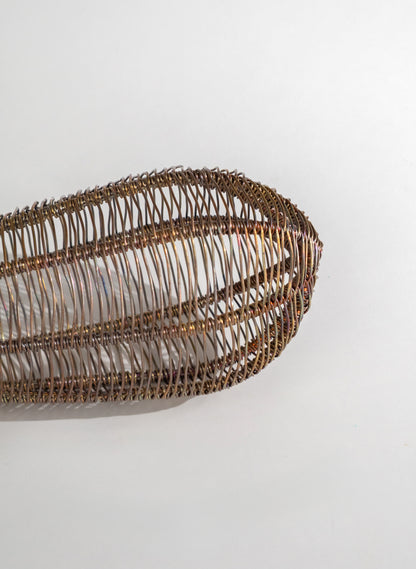 Large Copper Pod Sculpture
