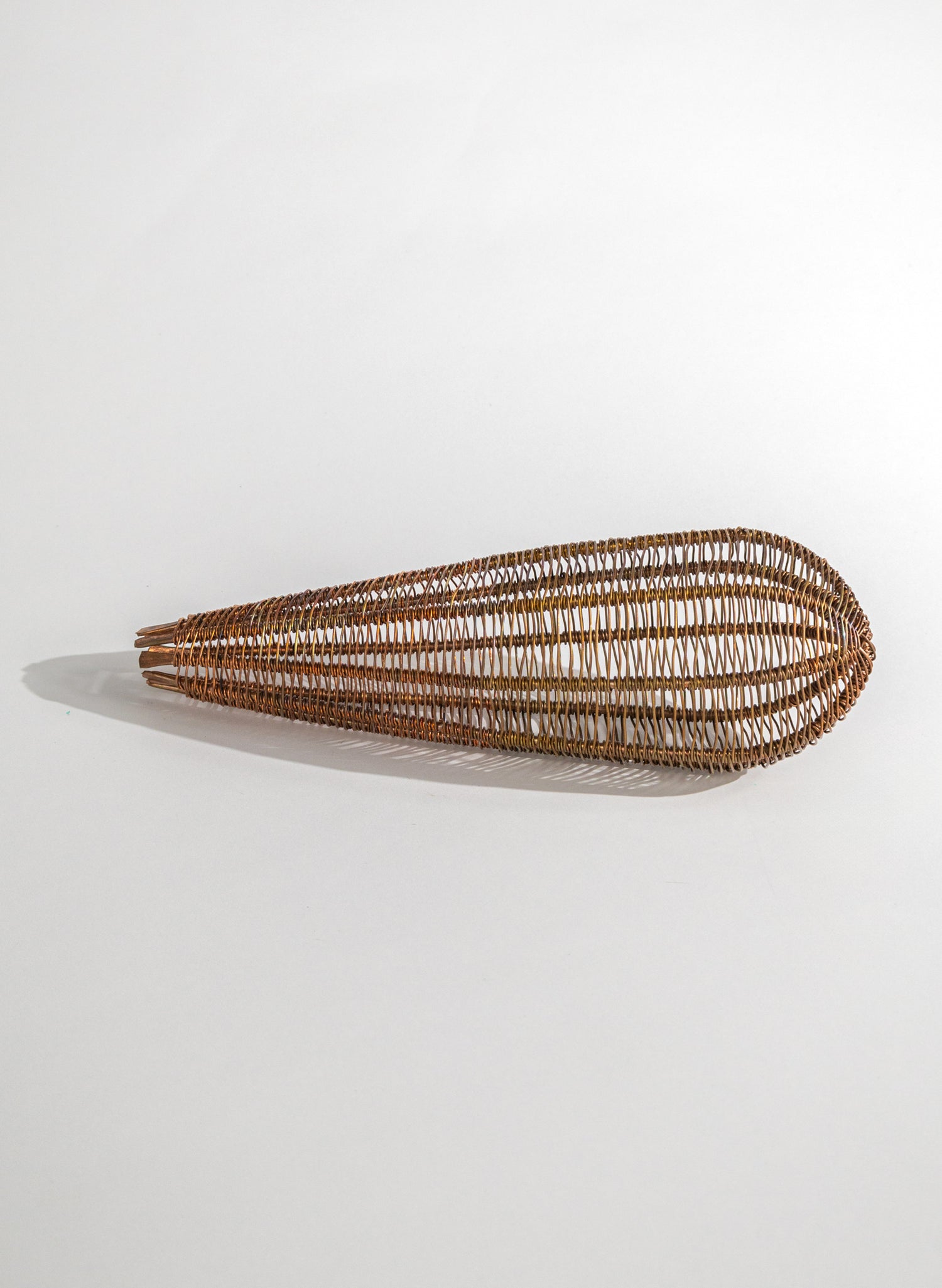 Large Copper Pod Sculpture
