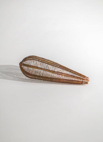 Large Copper Pod Sculpture