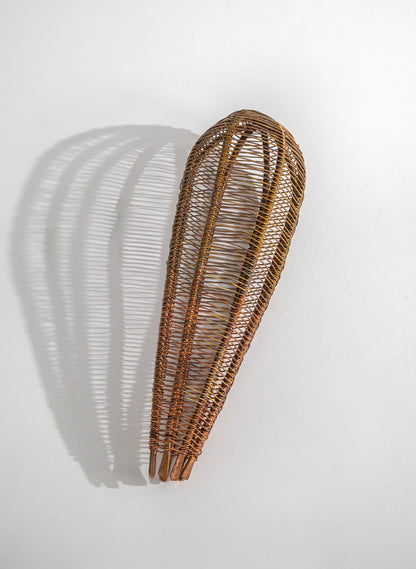 Large Copper Pod Sculpture