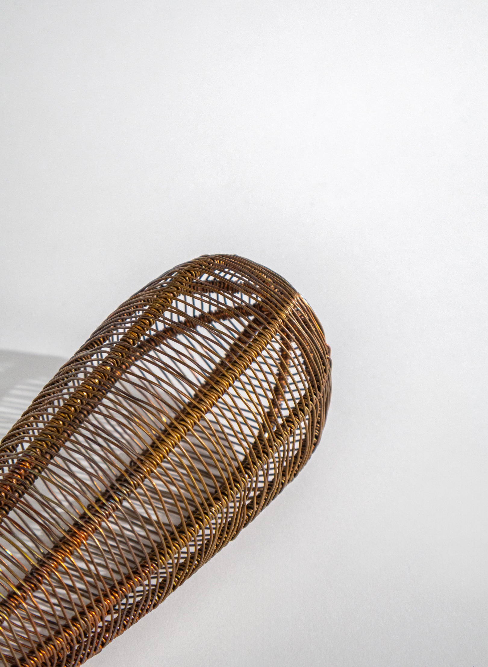 Large Copper Pod Sculpture