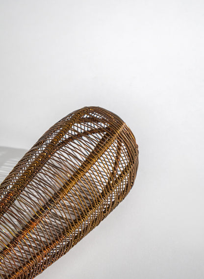 Large Copper Pod Sculpture