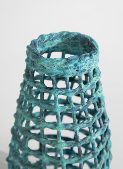 Small Woven Rattan Reed Harvest Basket