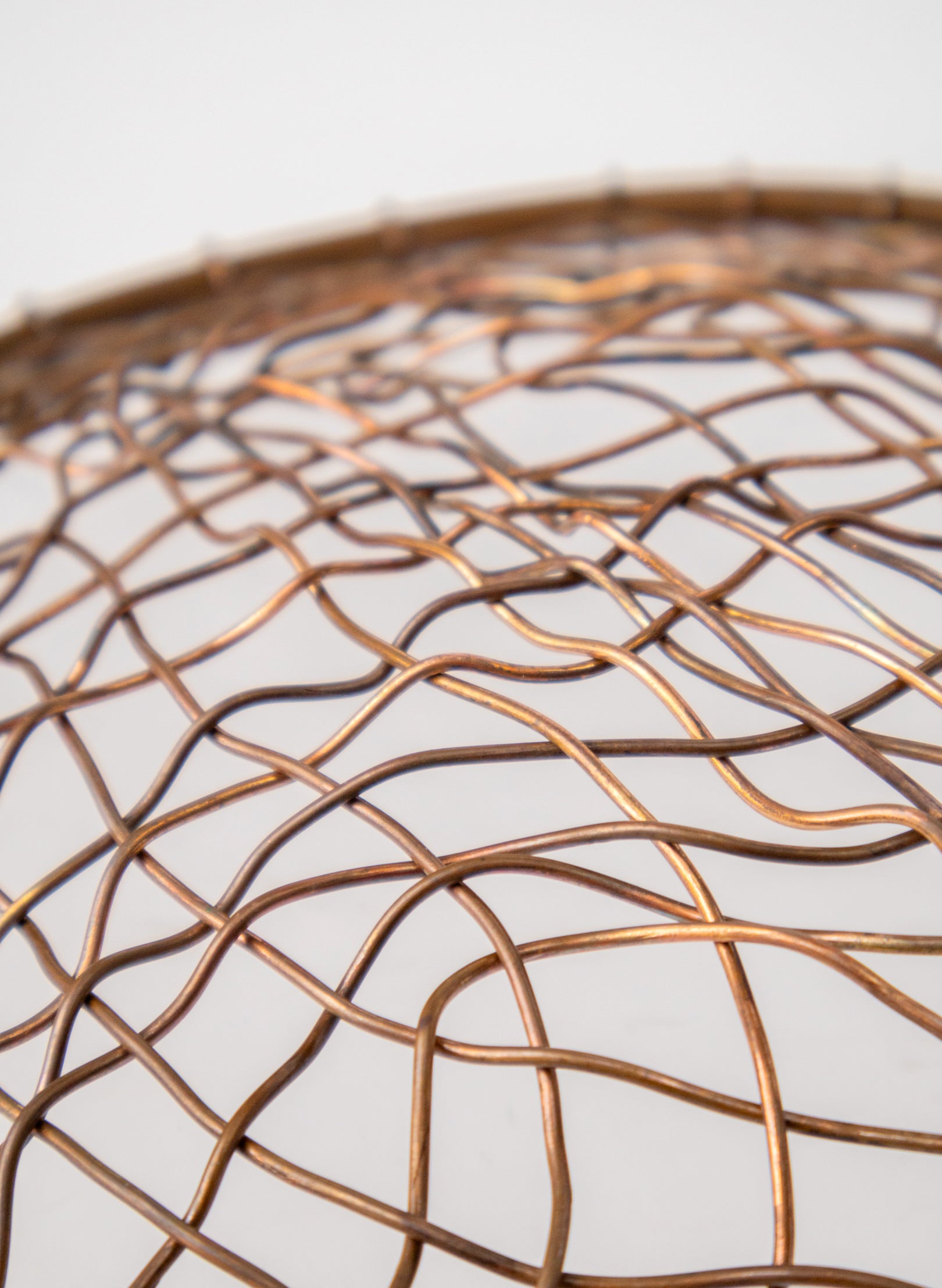 Medium Copper Basket