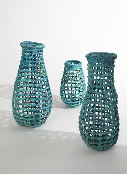 Large Woven Rattan Reed Harvest Basket