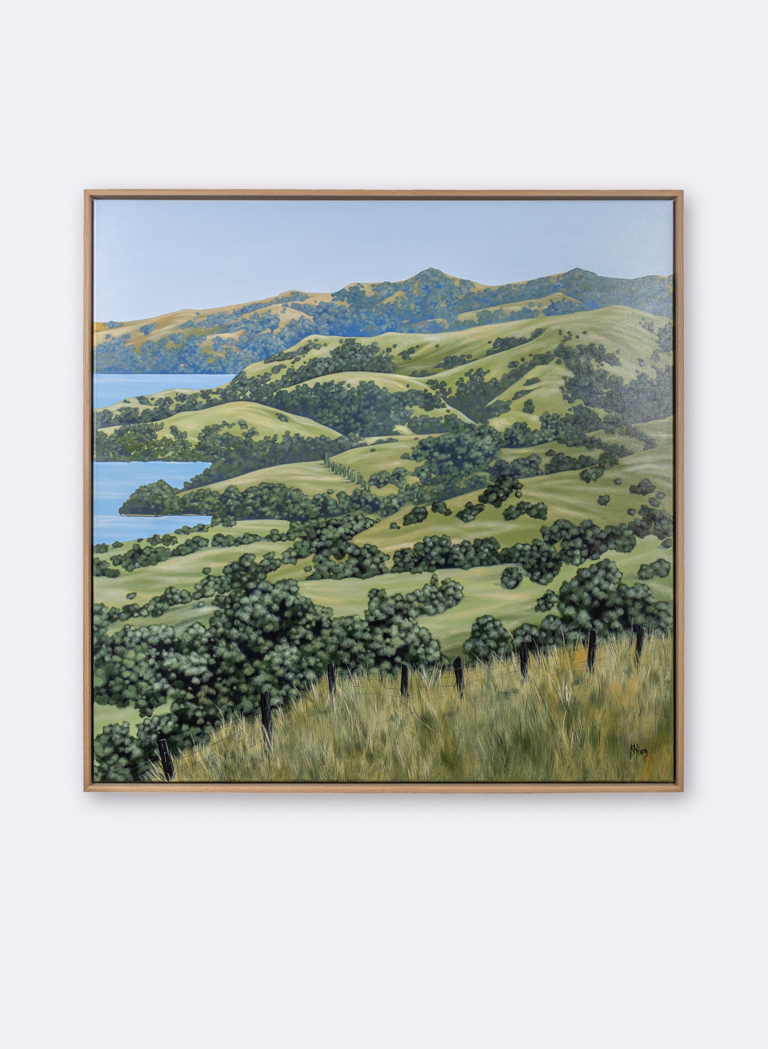 Farmers Fence - Original Painting