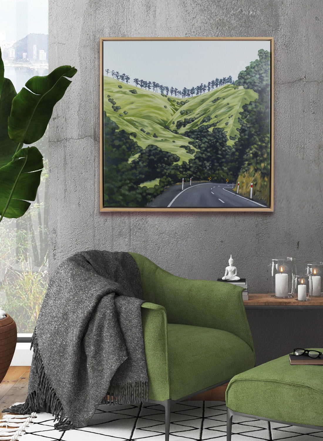 Round The Bend - Original Painting