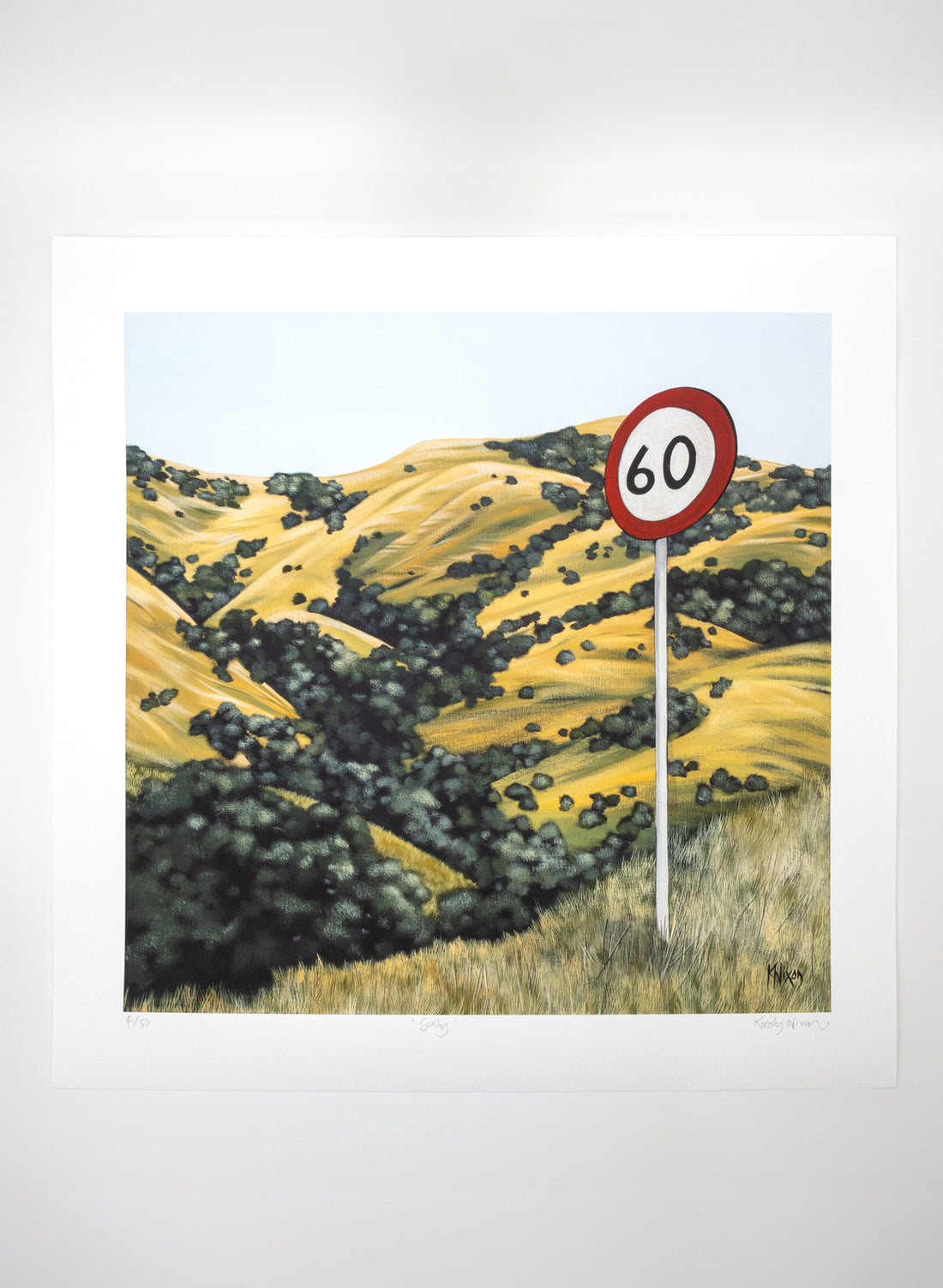 Sixty - Giclée Print