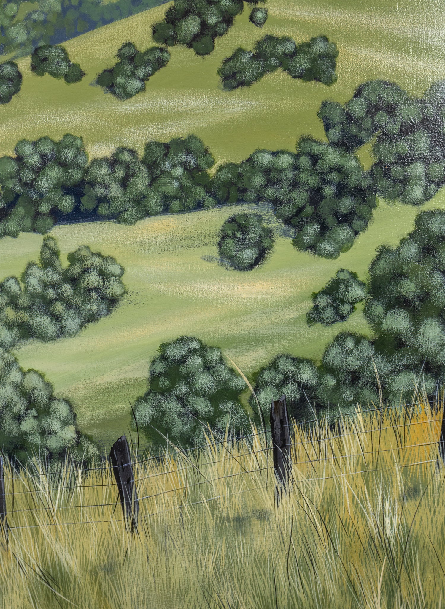Farmers Fence - Original Painting