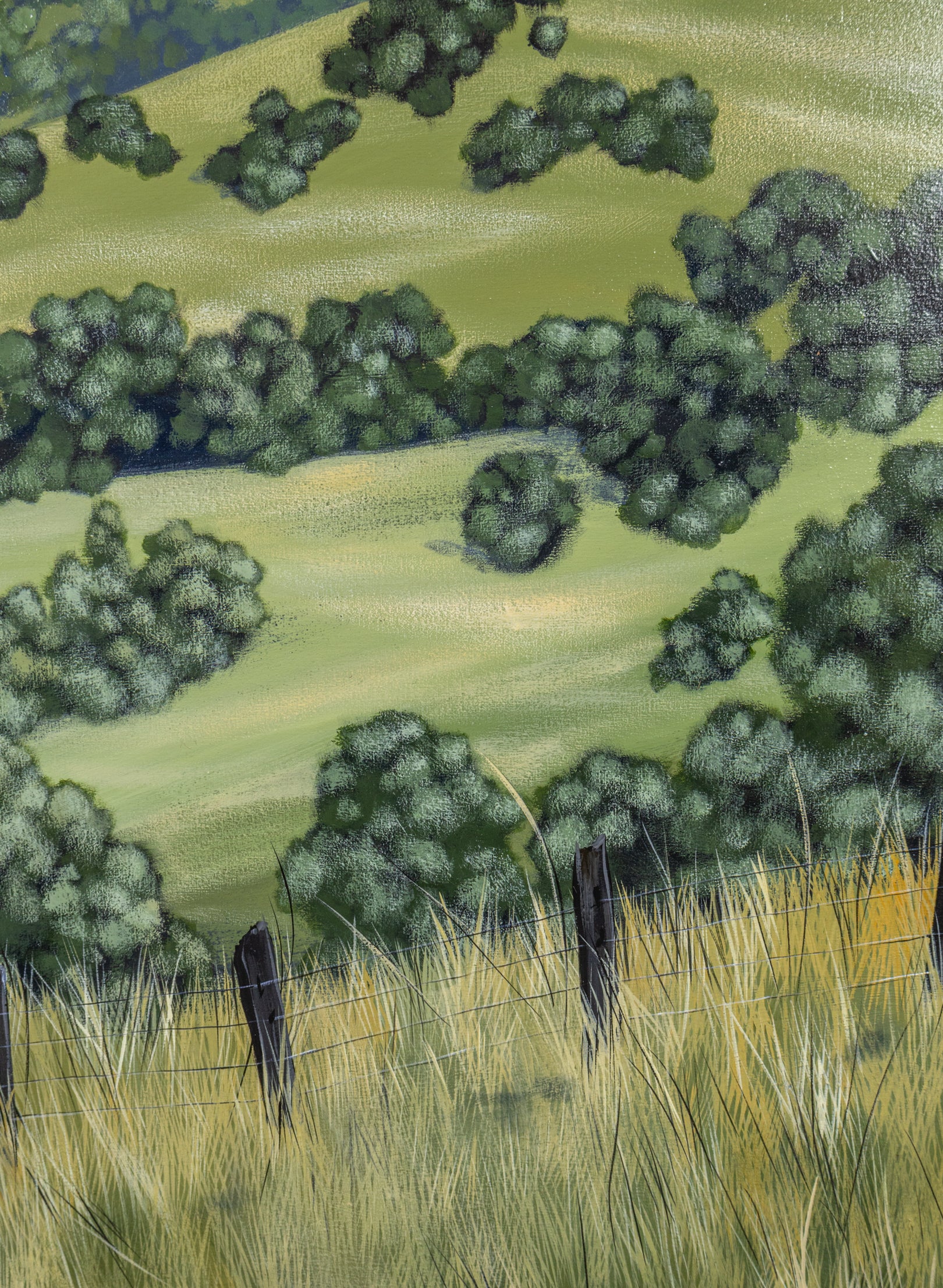Farmers Fence - Original Painting