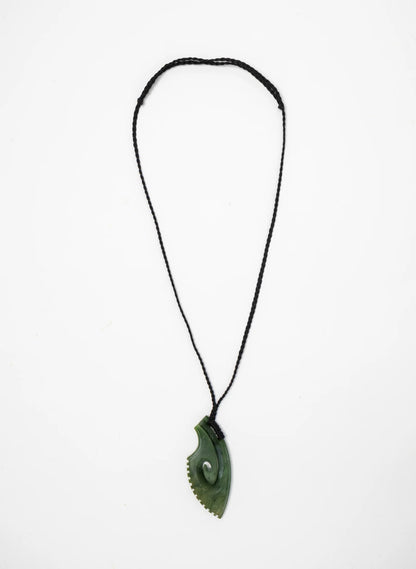 Pounamu Hei Matau Pendant