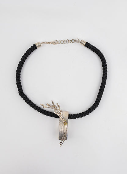 Rice Plant Necklace