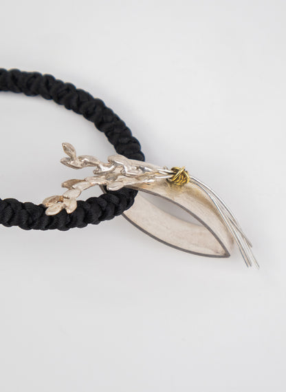 Rice Plant Necklace