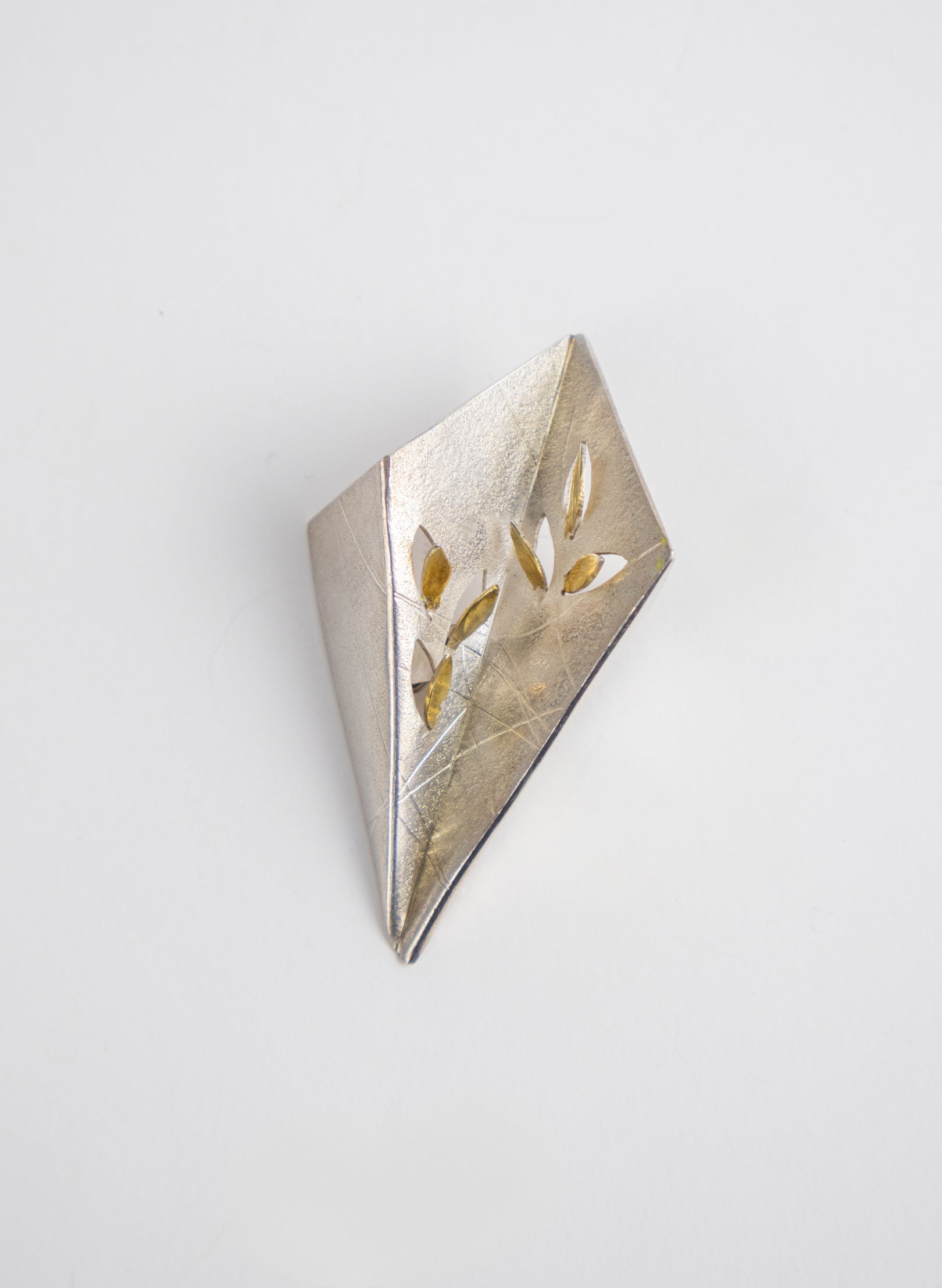 Origami Sakura (Cherry Blossom) Cutout Brooch