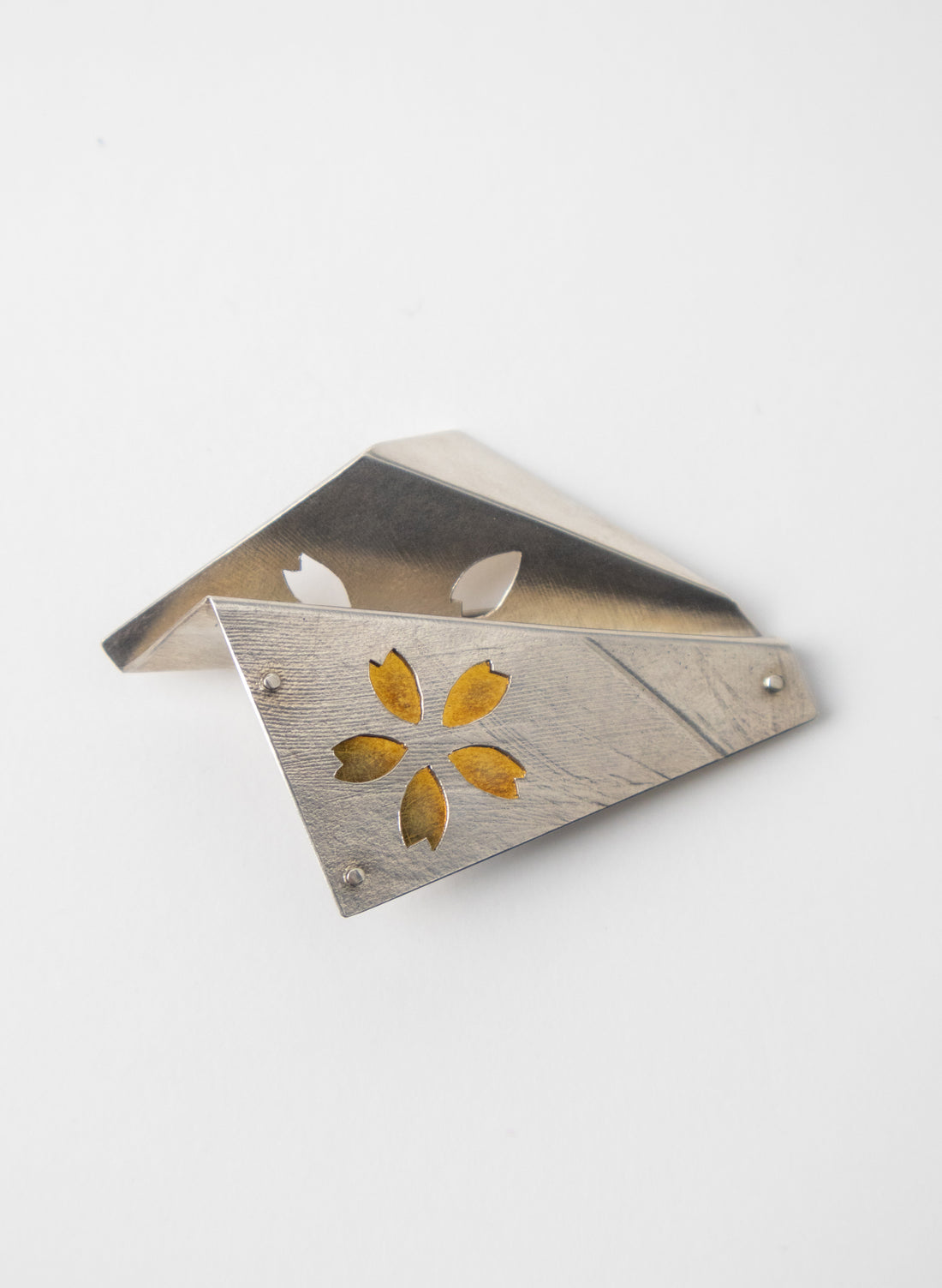 Origami Blossom Brooch