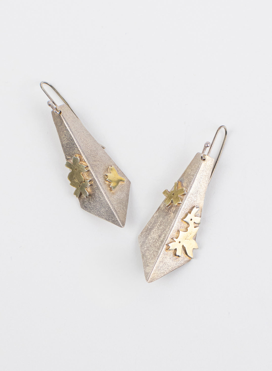 Gold Fan Earrings
