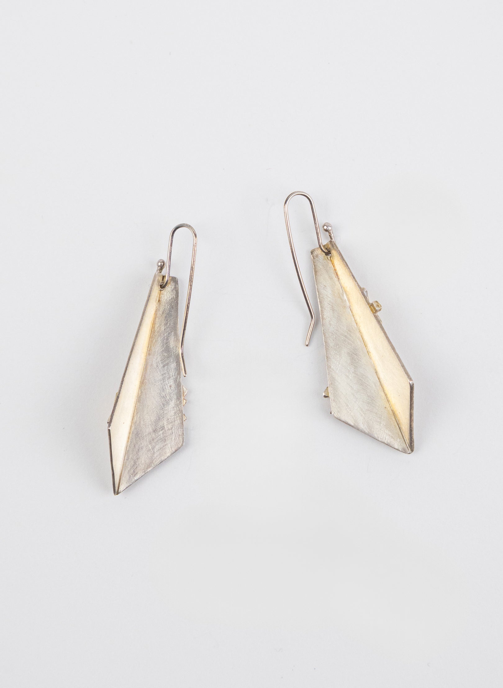 Gold Fan Earrings