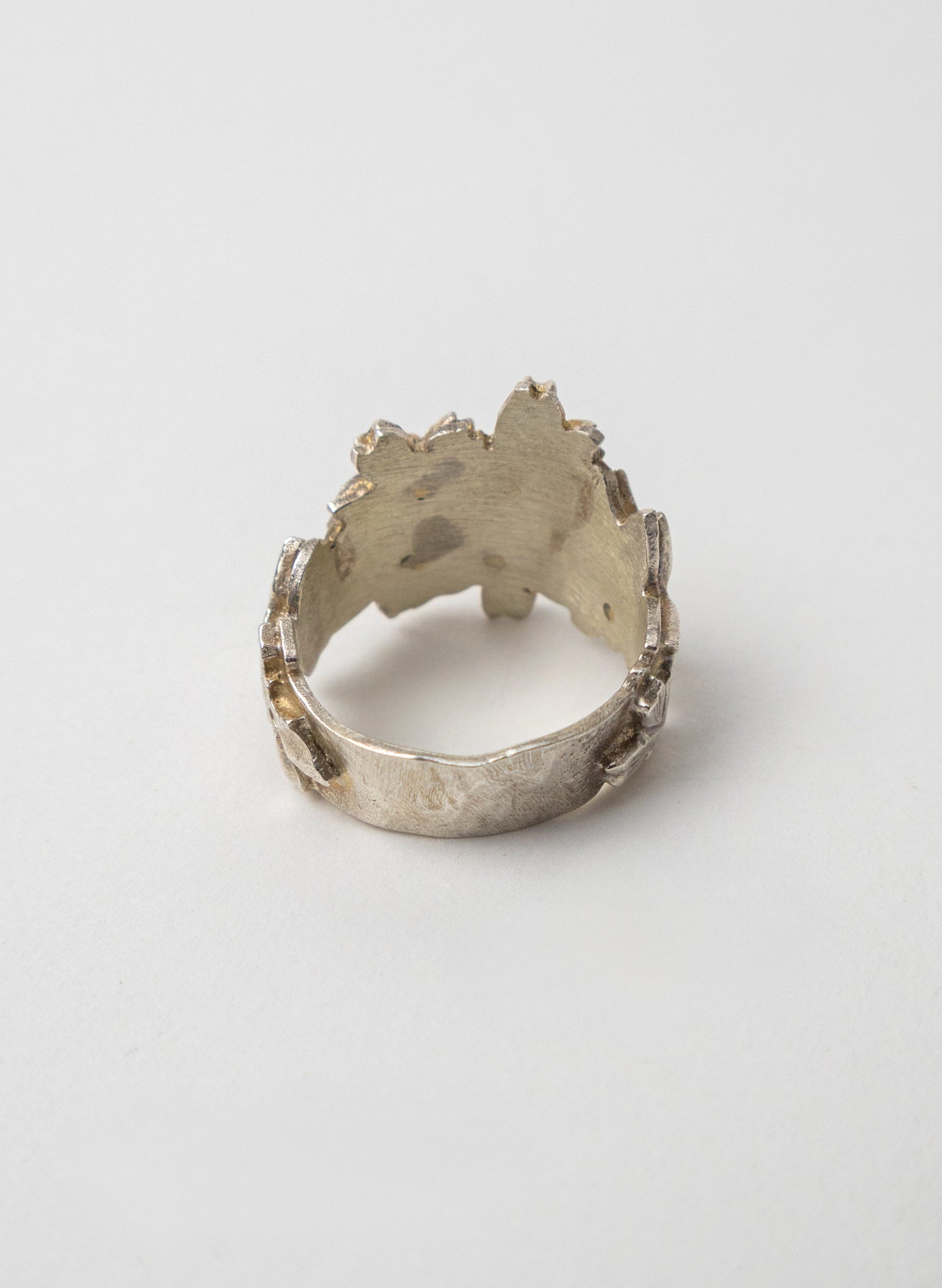 Carved Cherry Blossom Ring