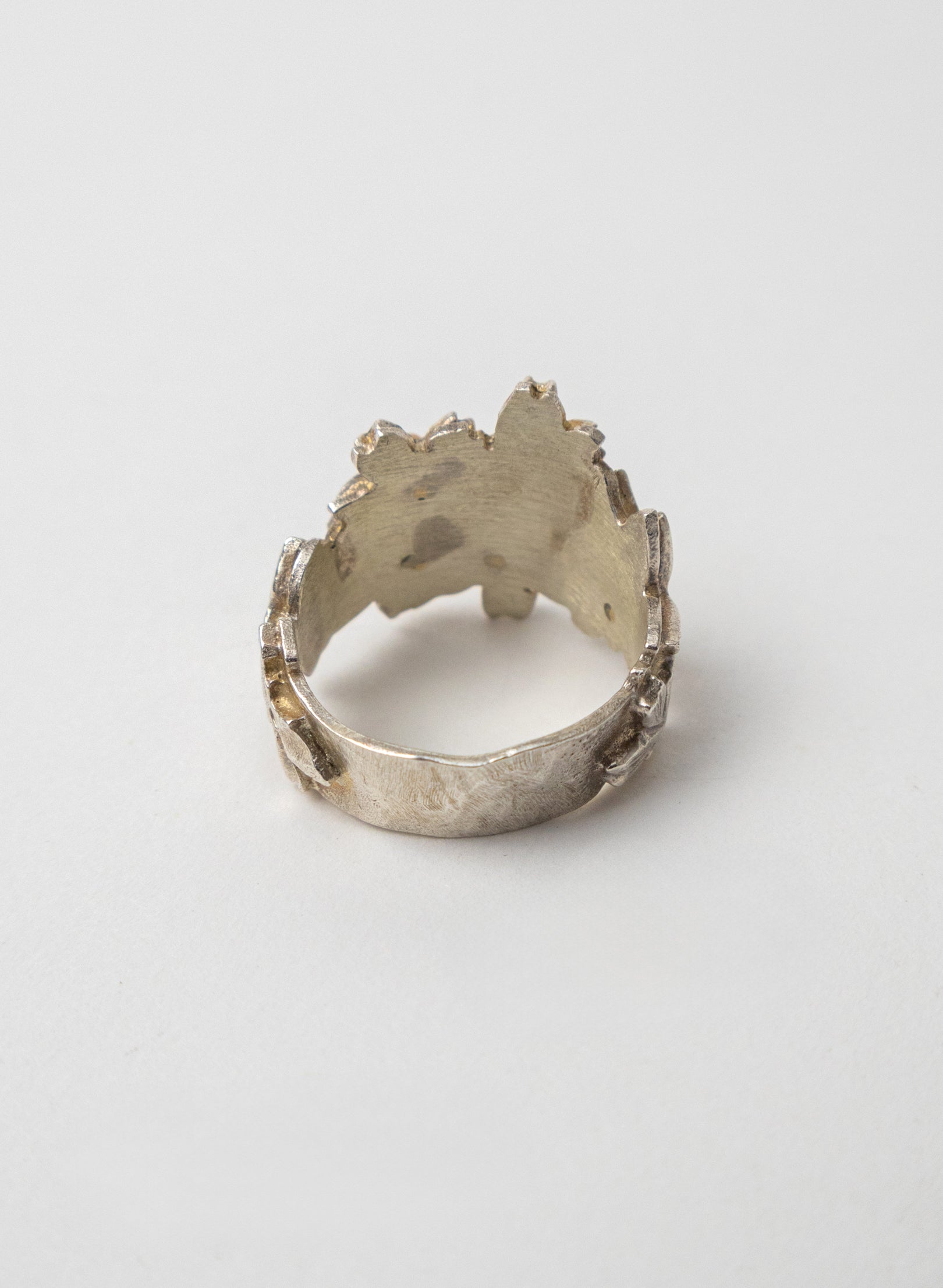 Carved Cherry Blossom Ring