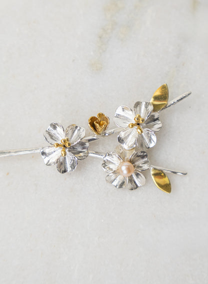 Sakura (Cherry Blossom) Brooch