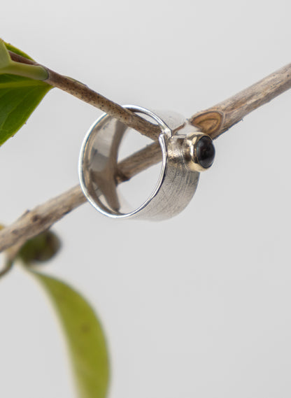 Black Pearl Kimono Ring