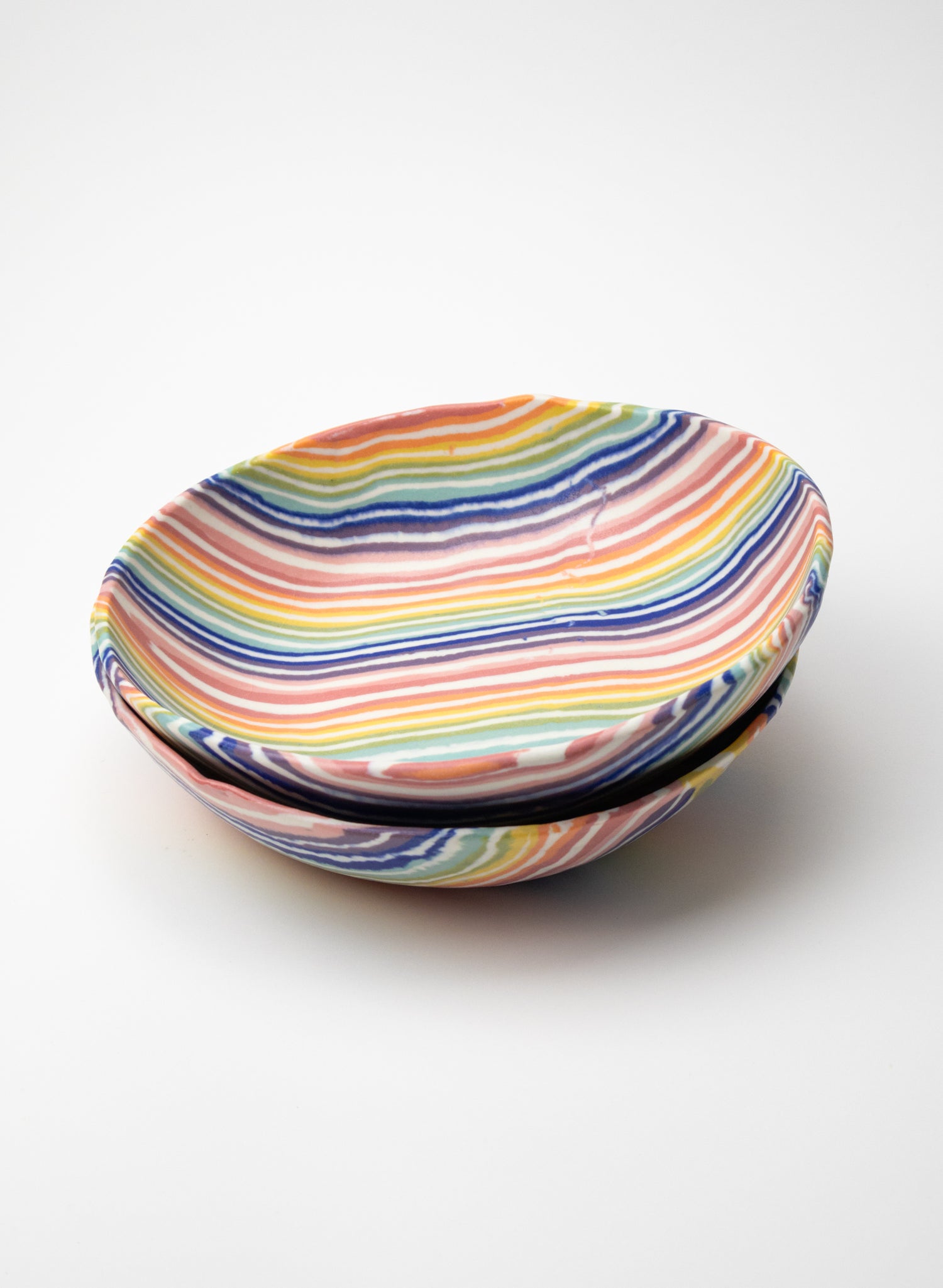 Nerikomi Salad Bowl - Medium