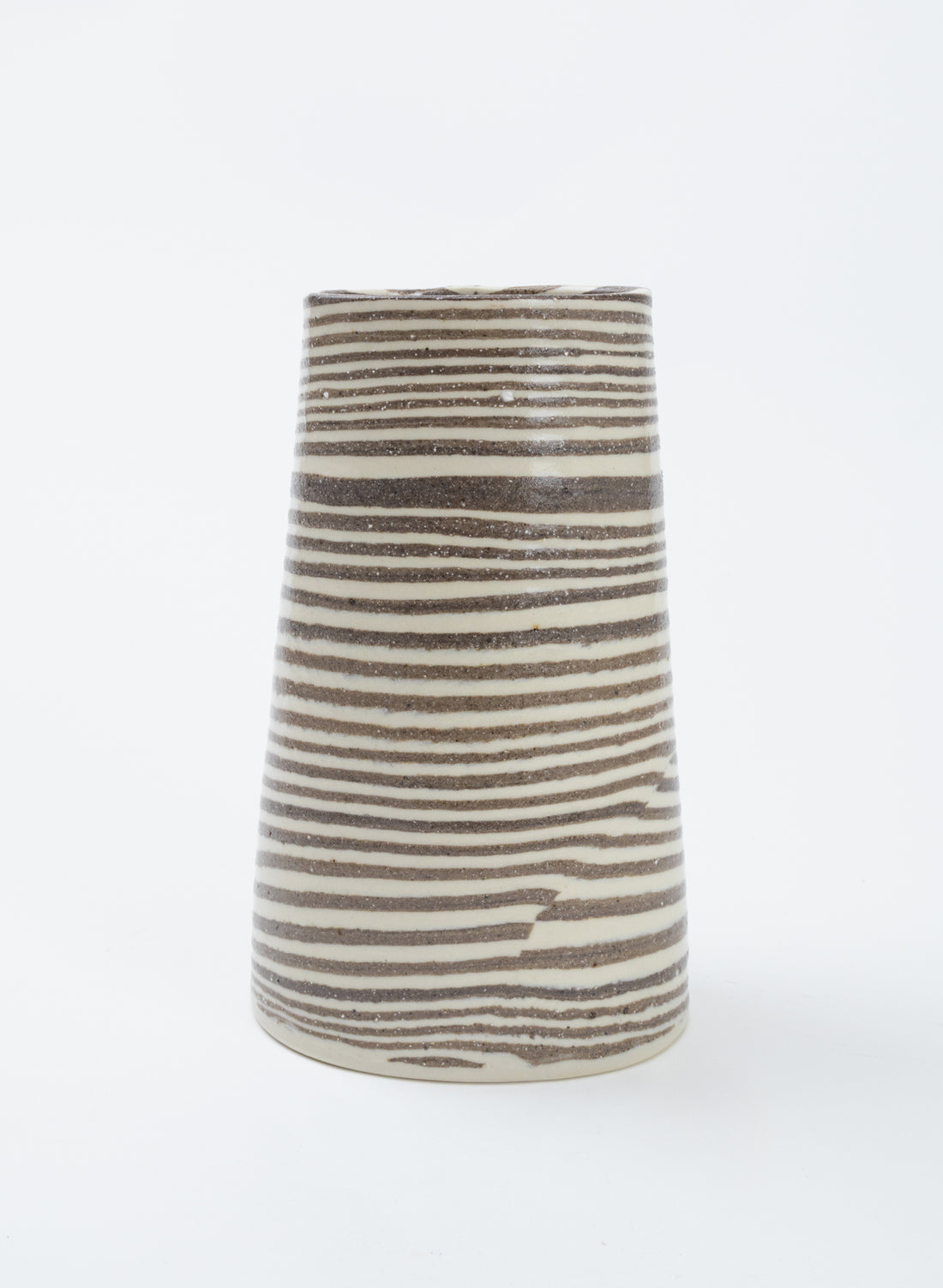 Nerikomi Large Vase - Naturals /  Brown